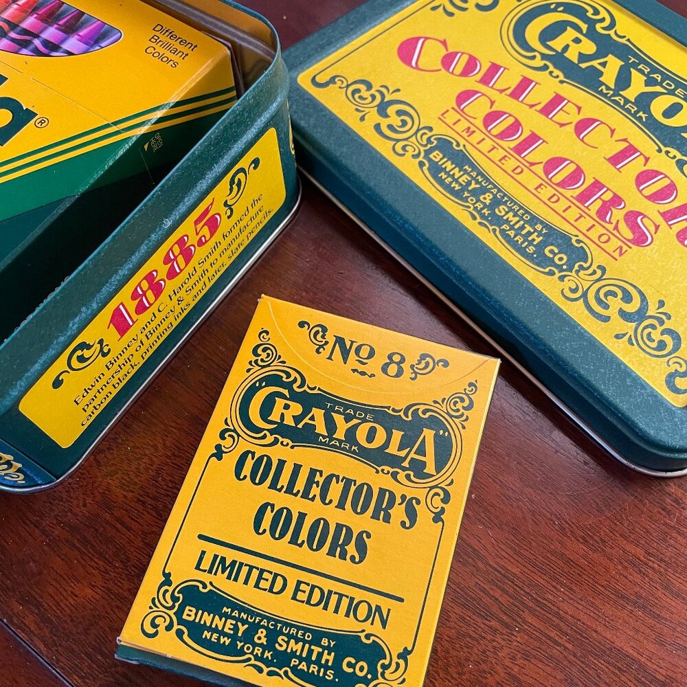Vintage 1991 Crayola Collector's Box Set